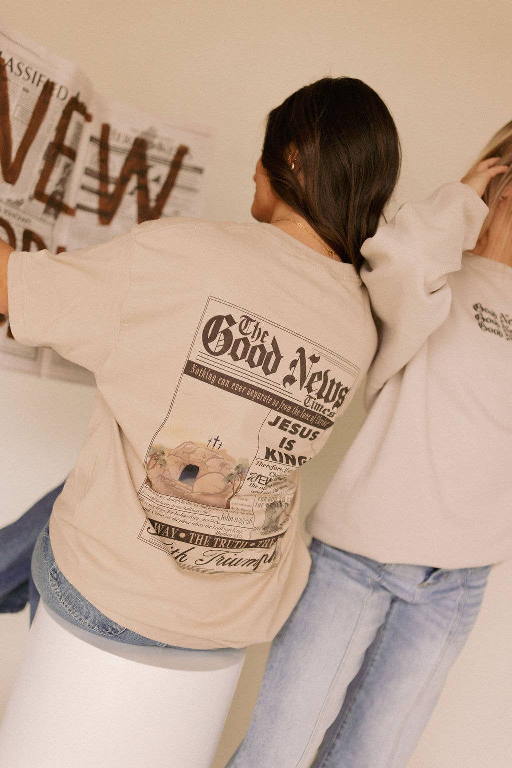 The Good News Easter Graphic Tee