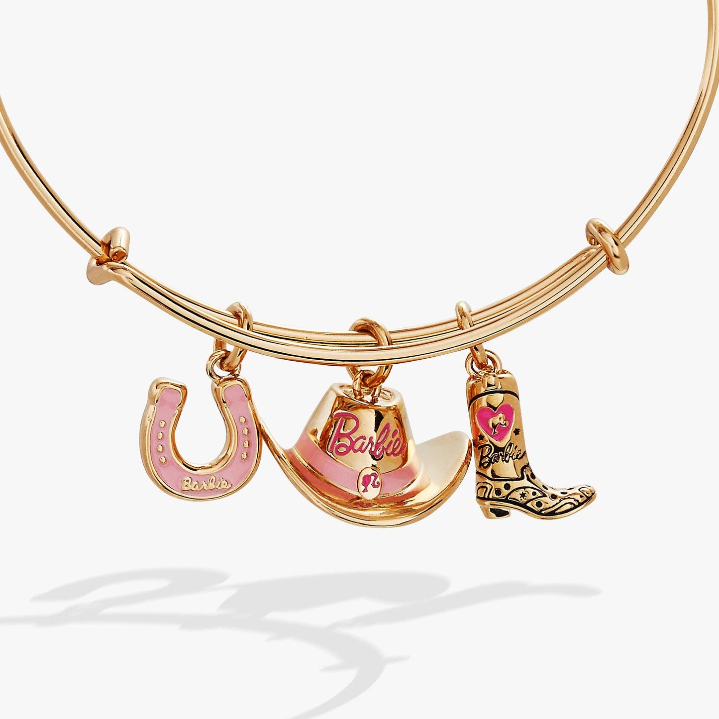 Barbie™ Western Trio Charm Bangle: Gold