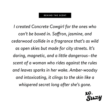 Concrete Cowgirl ⚡️ Perfume
