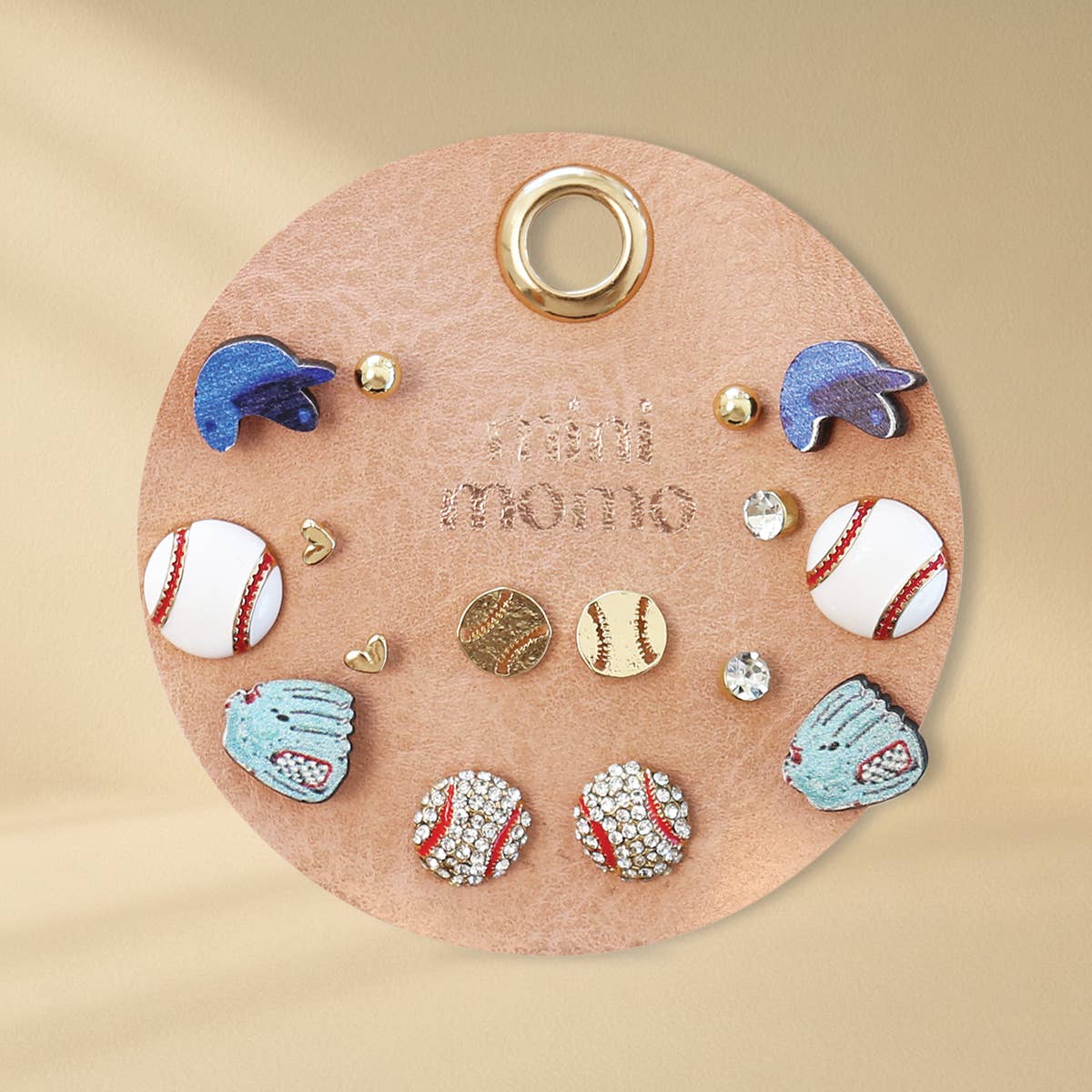 Baseball Stud Earrings Multipack
