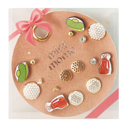 Golf Stud Earrings Multipack