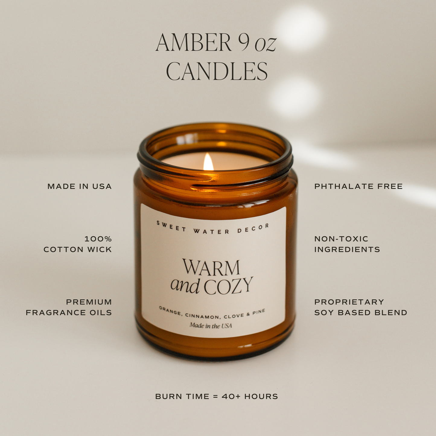 Wildflowers and Salt 9 oz Soy Candle