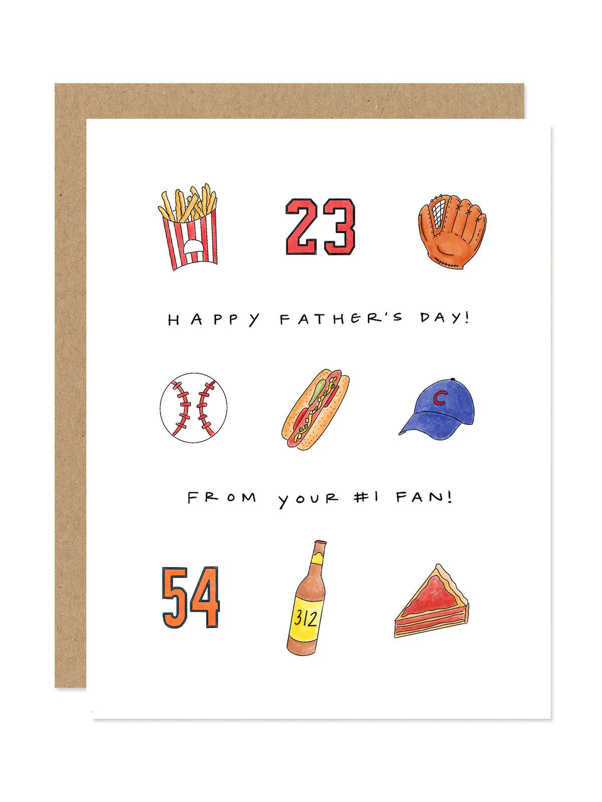 Chicago Father's Day Card