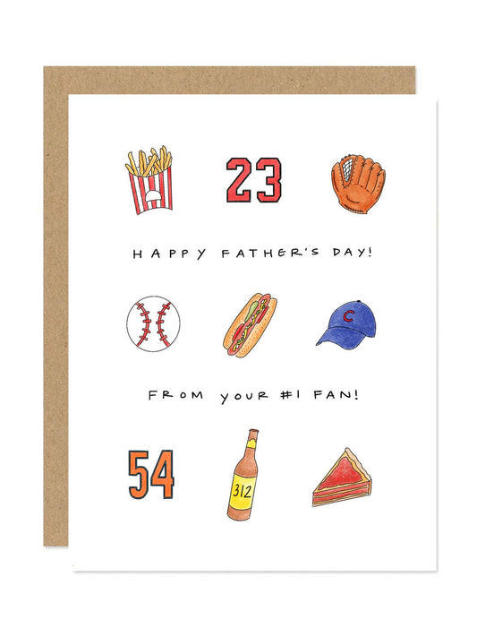Chicago Father's Day Card