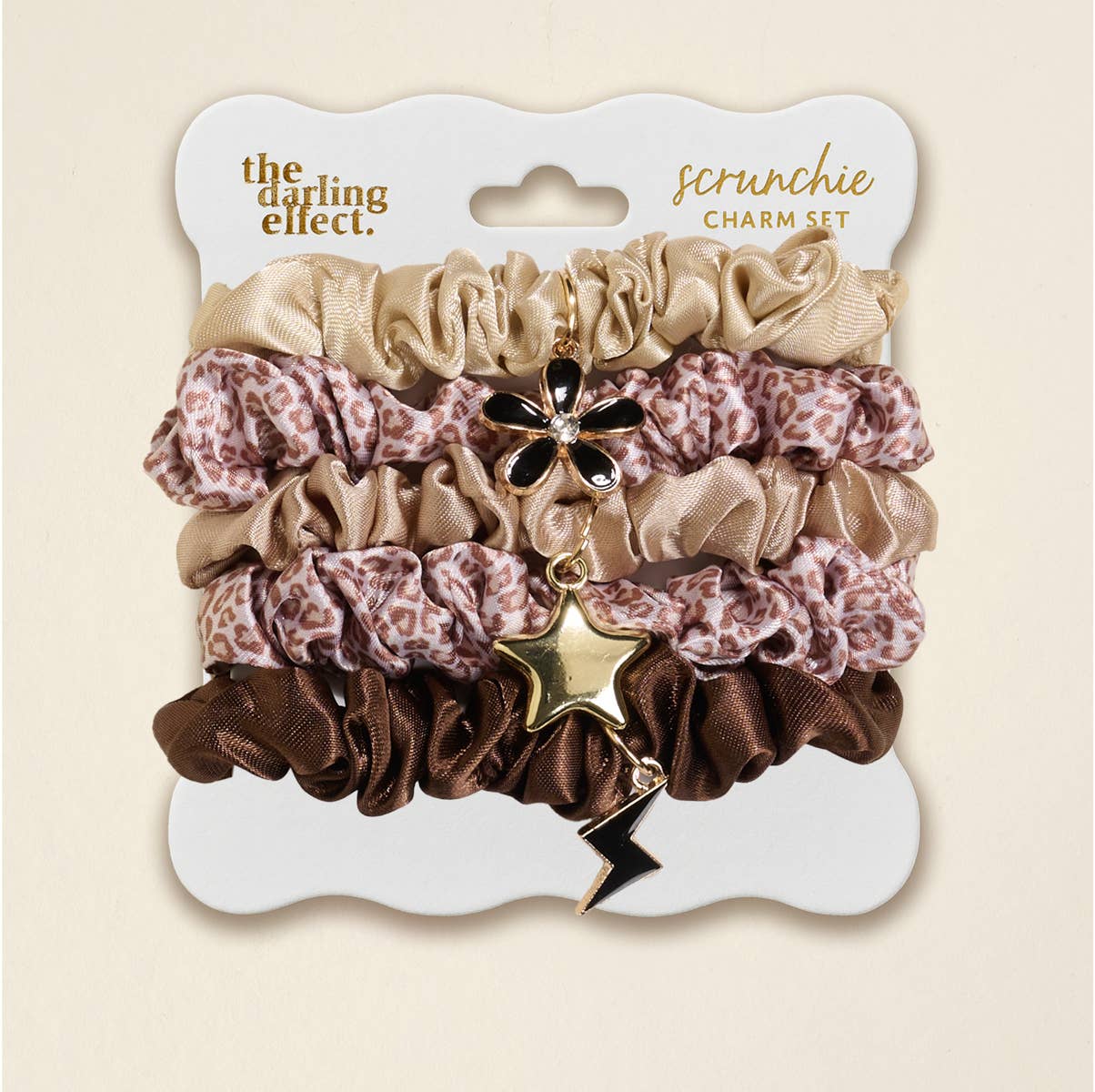 Scrunchie Charm Set–Born Wild