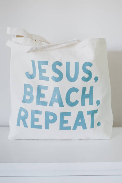 Jesus Beach Repeat Tote