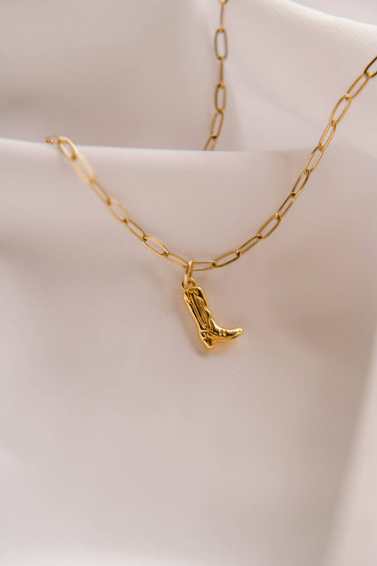 Walk By Faith Charm Necklace