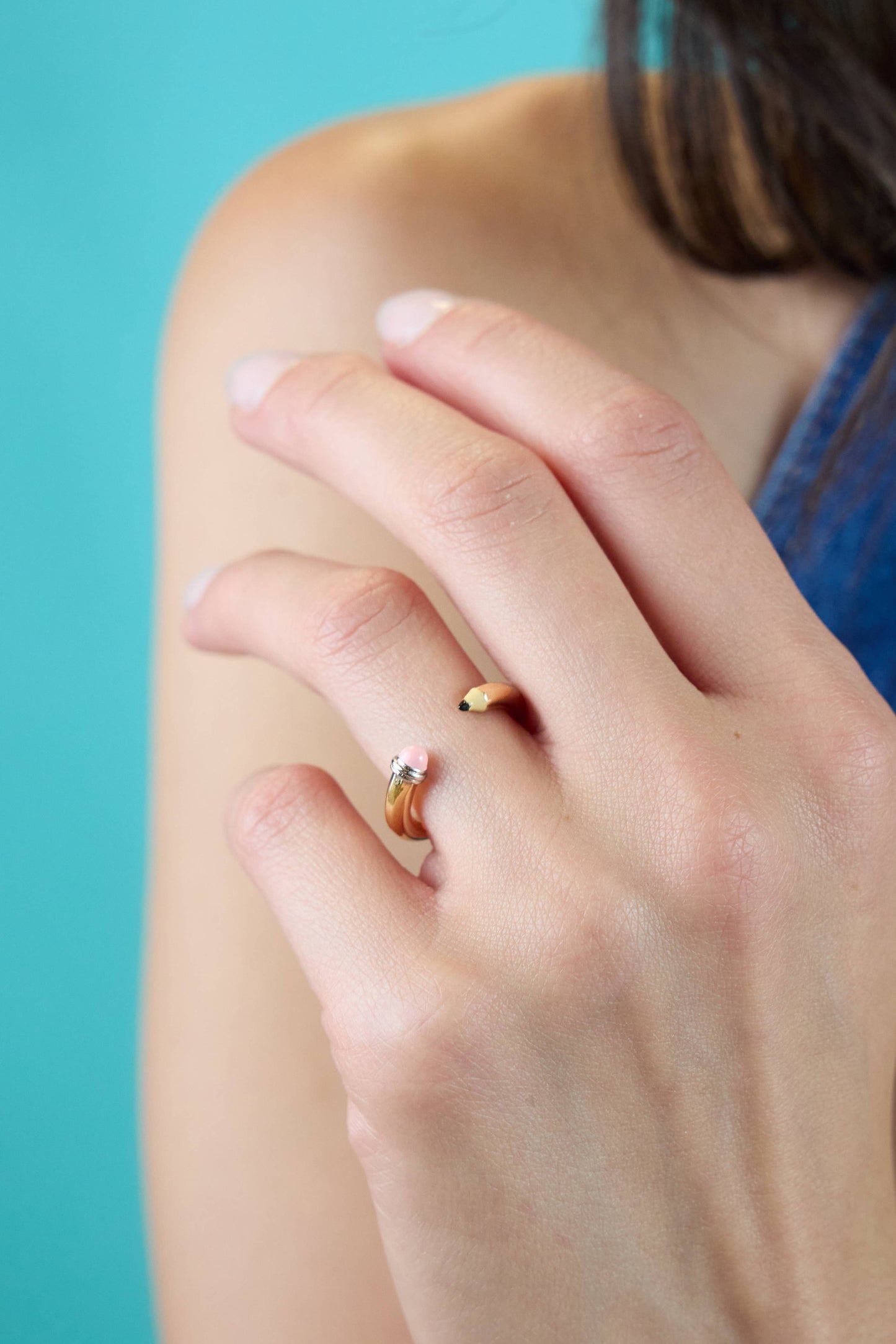 Pencil Ring: Two Tone