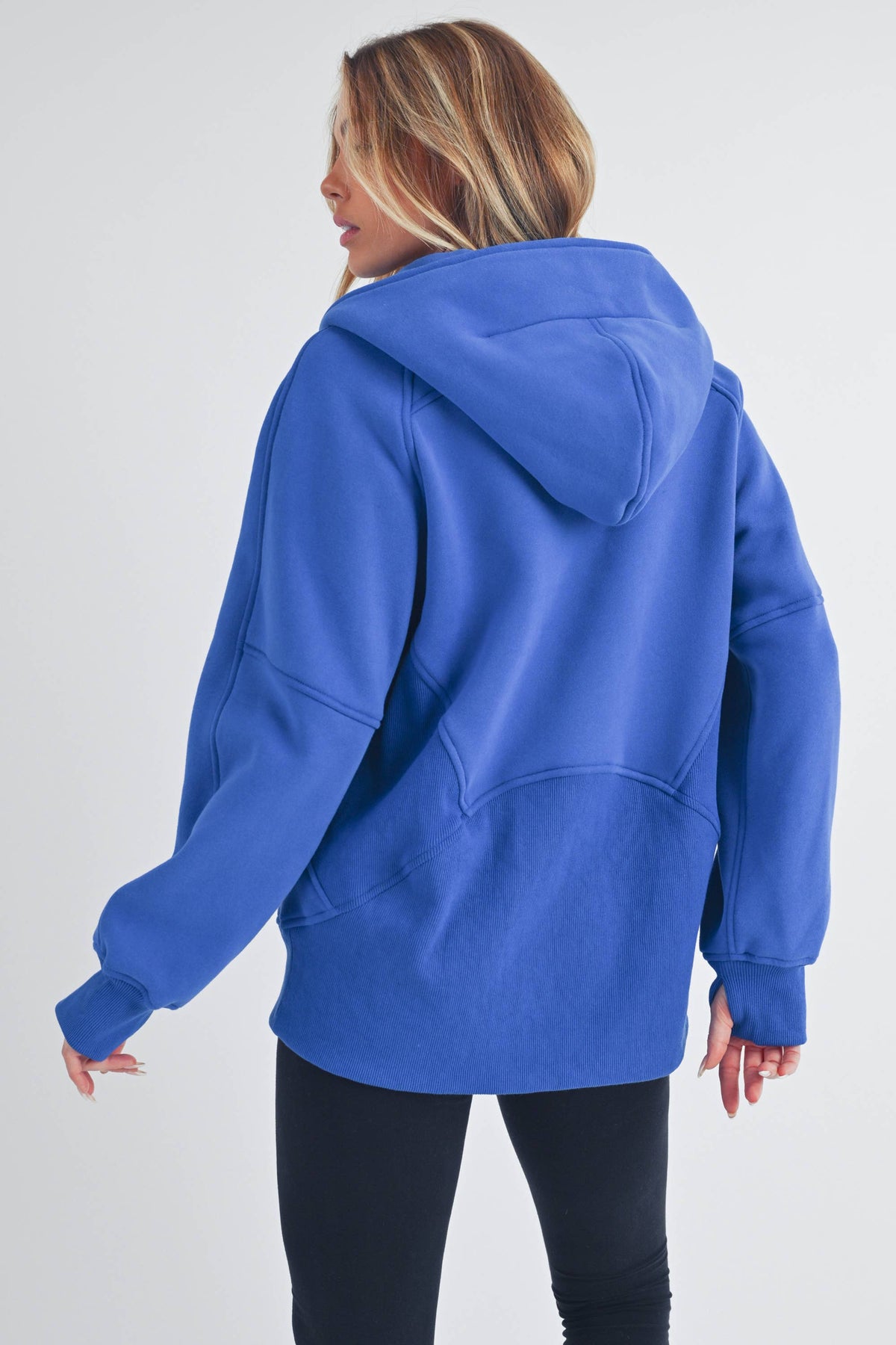 On the Go Hoodie Quarter Zipup