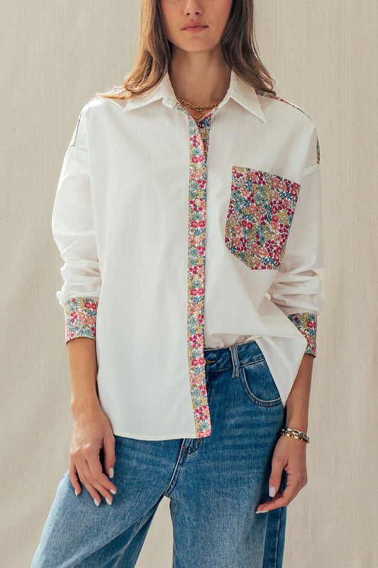 Spring Garden Classic Button-up Shirt