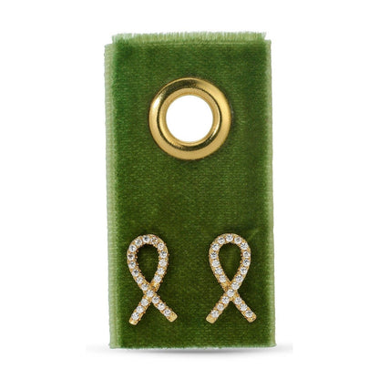 Pavé Ribbon Studs