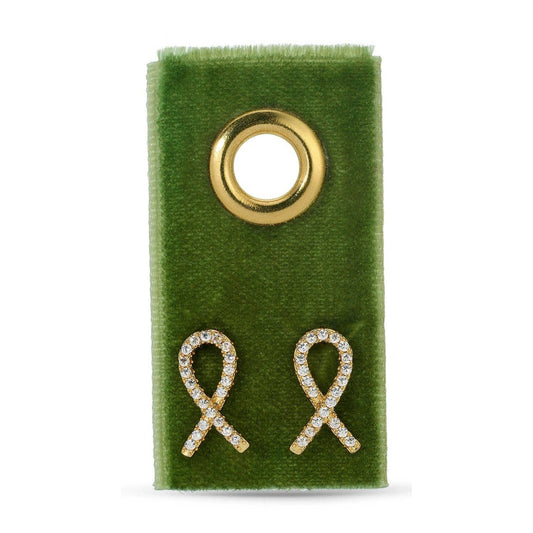 Pavé Ribbon Studs