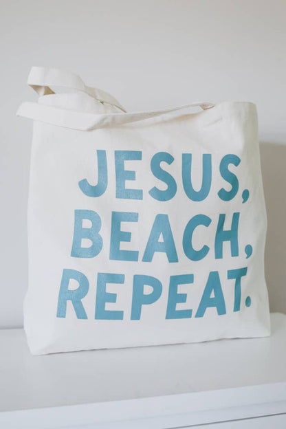 Jesus Beach Repeat Tote