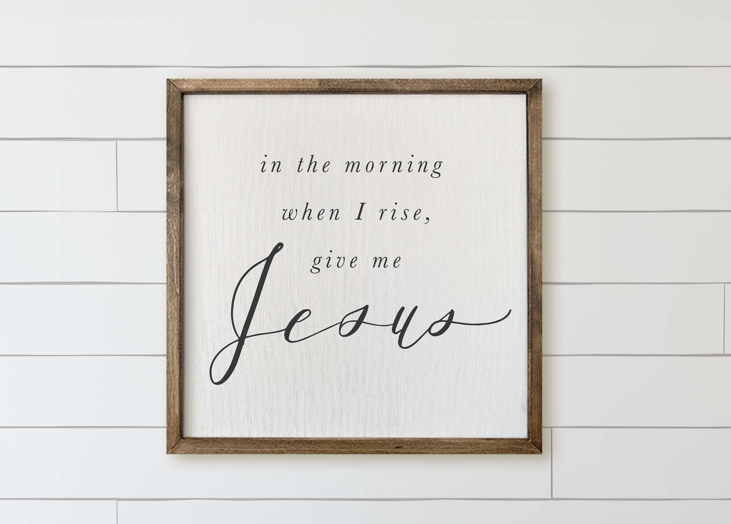 In the Morning When I Rise