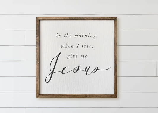 In the Morning When I Rise