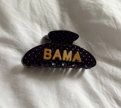 Word Claw Clip Hair Accessory