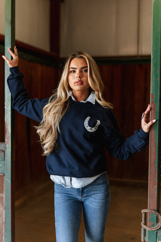 Heritage Horseshoe Western Sweatshirt