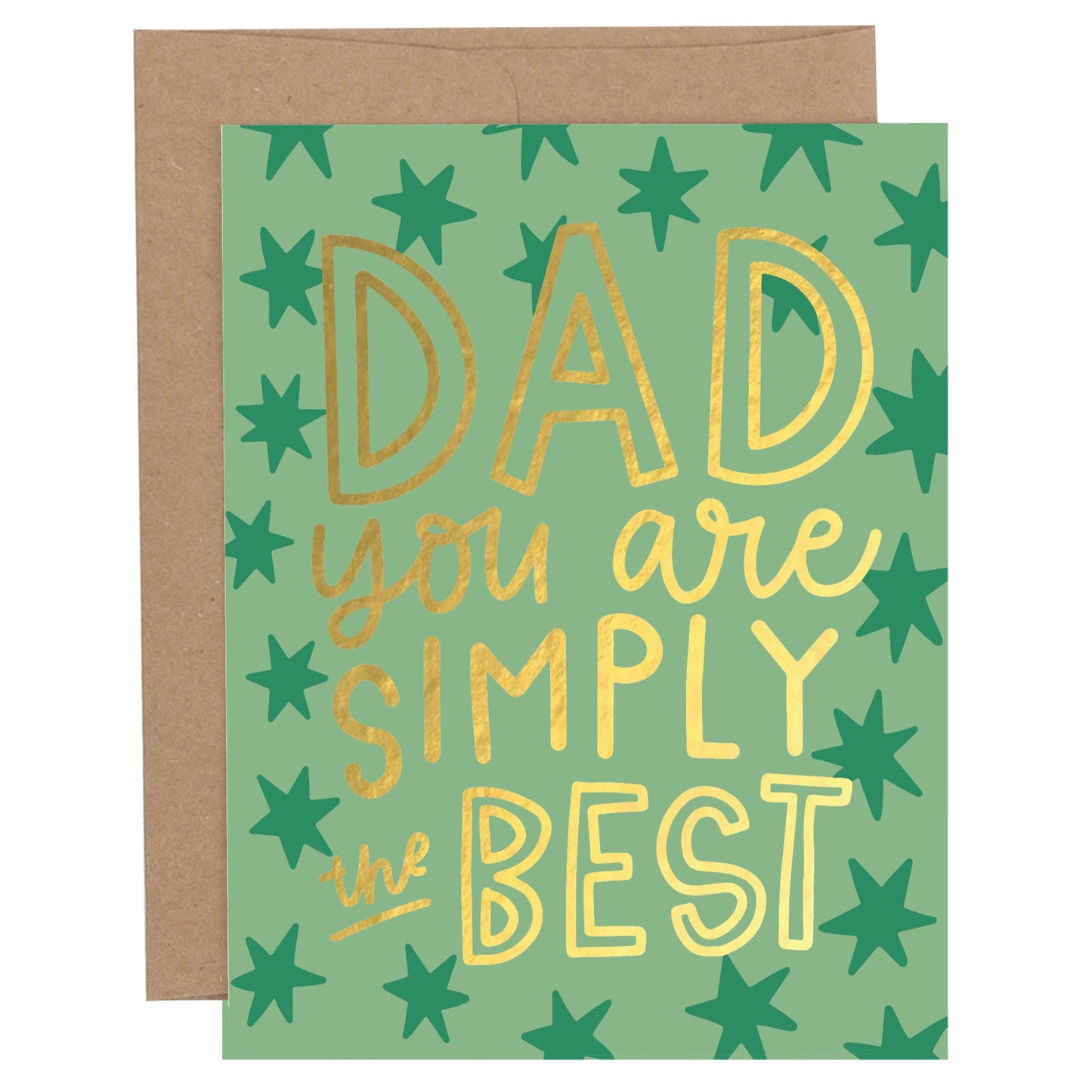 Dad You Are Simply The Best Father's Greeting Card
