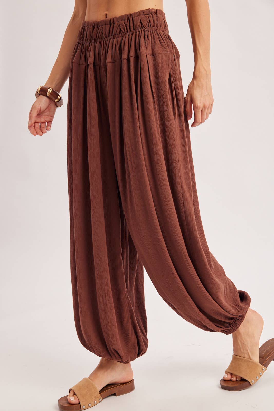 BOHO OVERSIZED DOLMAN TOP AND BALLOON LEG PANTS SET