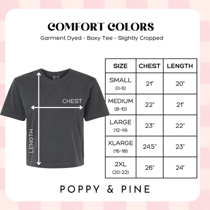 Make Heaven Crowded Puff Crop Tee