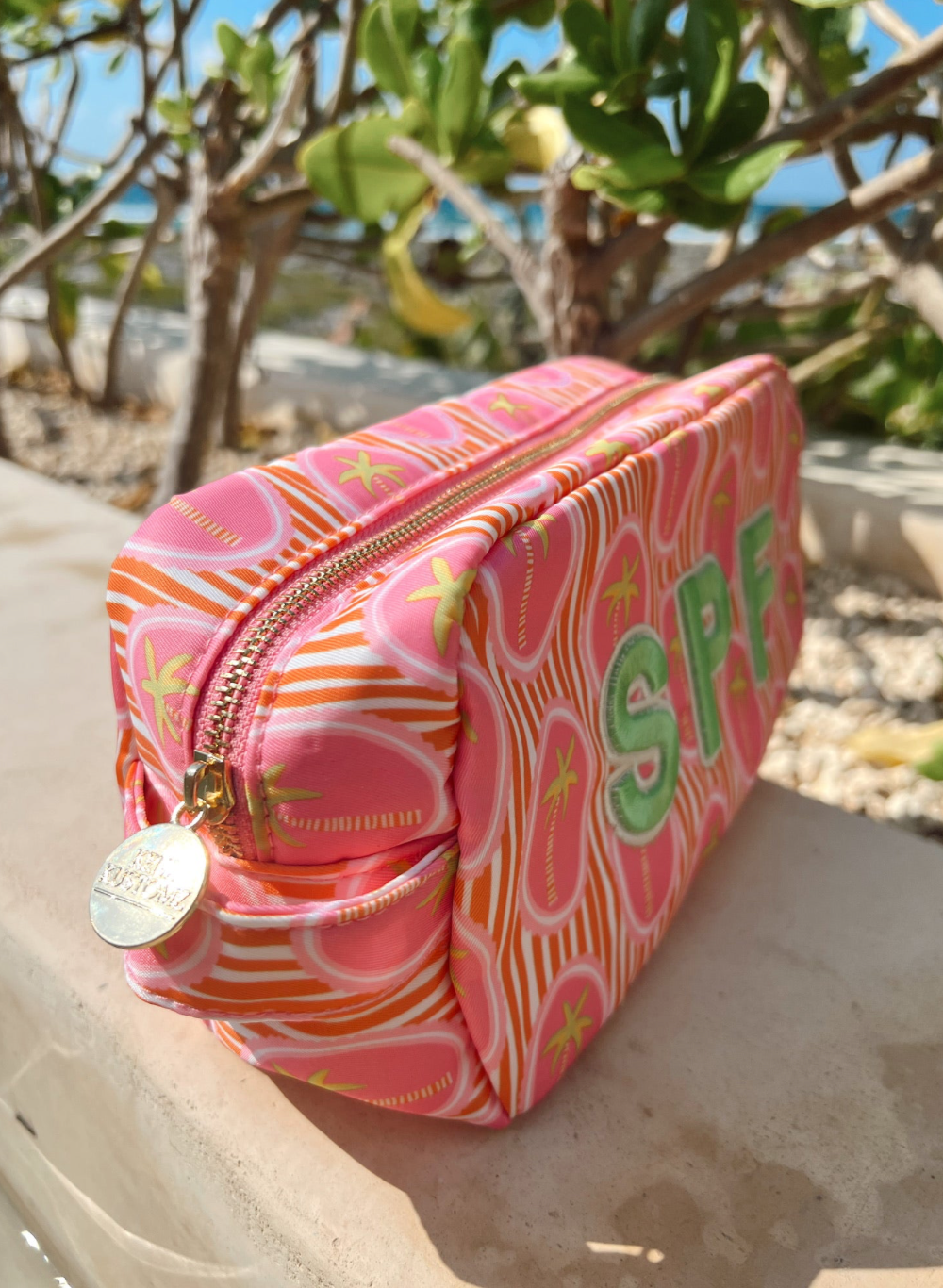 SPF - Pink Palms Large