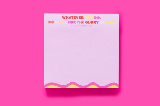 Sticky Notes Pad - Bible Verse - 300 Sheets