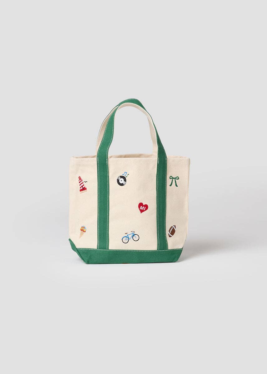 Michigan Icons Small Tote
