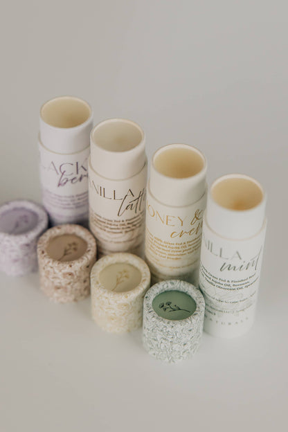 Tallow Lip Balm: Variety Pack (5x each flavor)