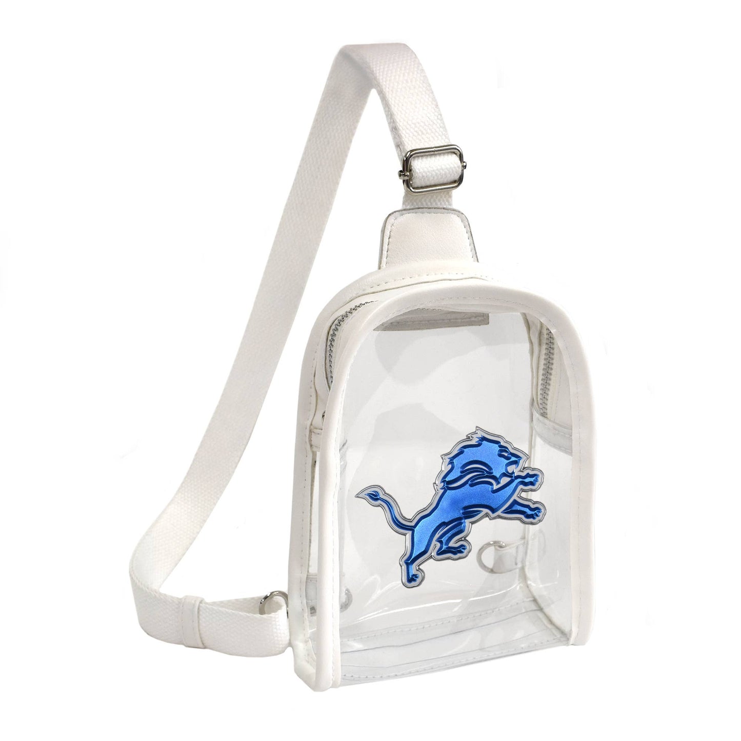 Detroit Lions Clear Mini Sling