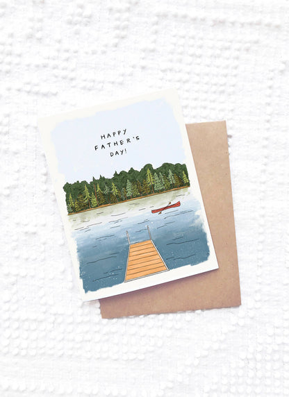 Lake Father's Day Card