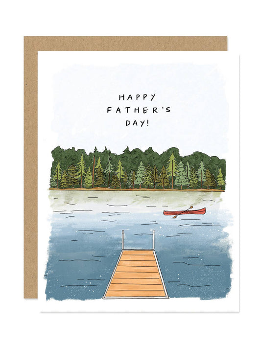 Lake Father's Day Card