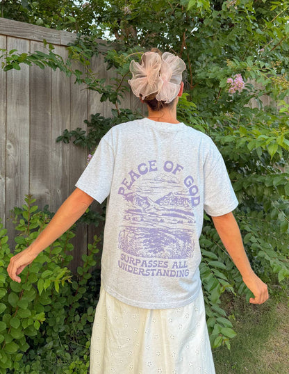 Peace of God Grey Unisex Tee