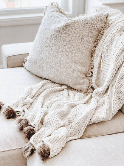 Knit Throw Blanket
