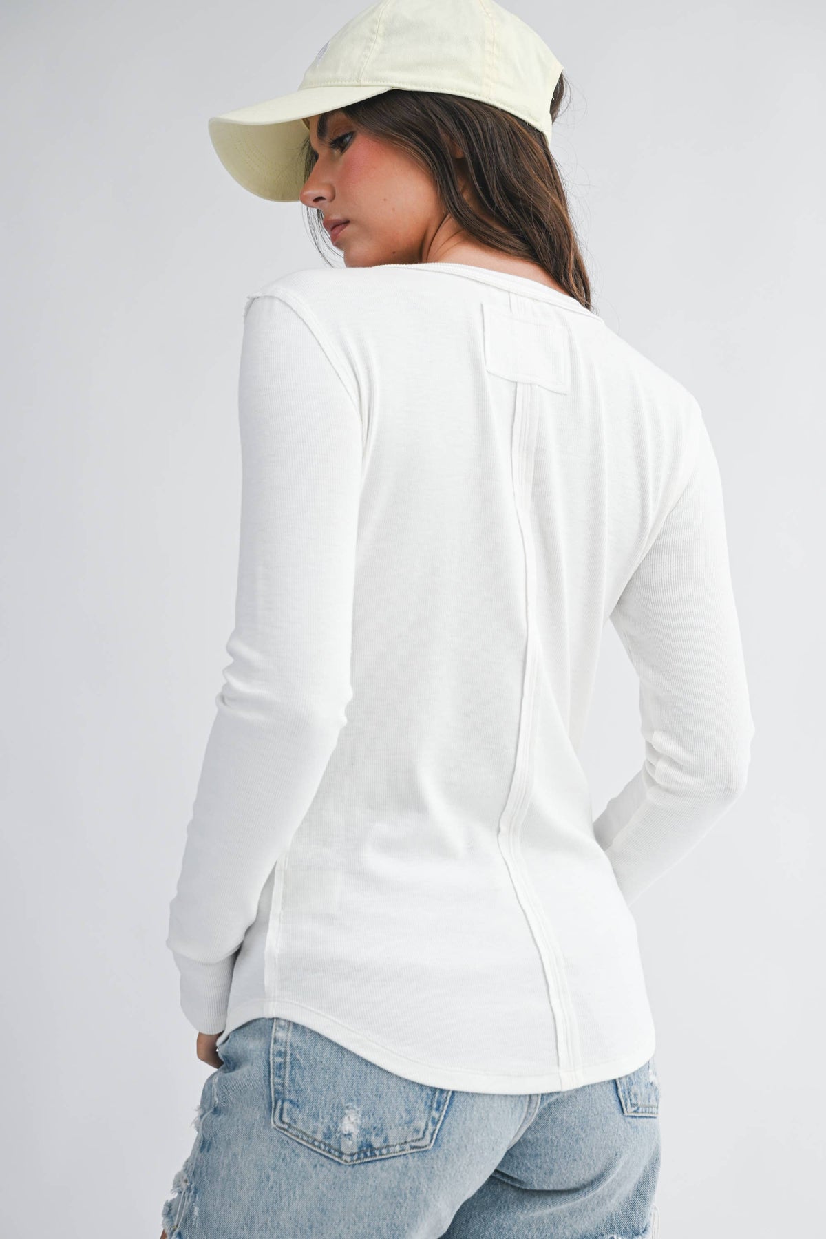 Henley Long Sleeve Top