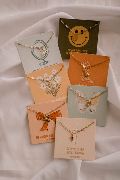 Deeply Loved Fully Known Charm Necklace