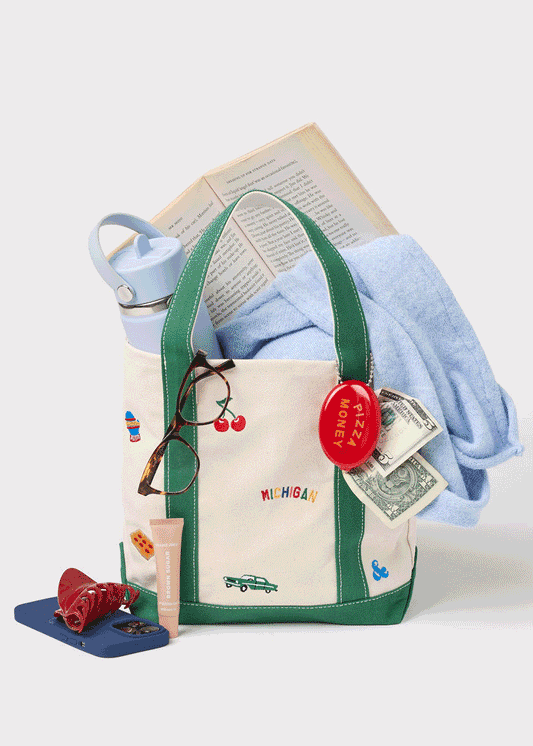 Michigan Icons Small Tote