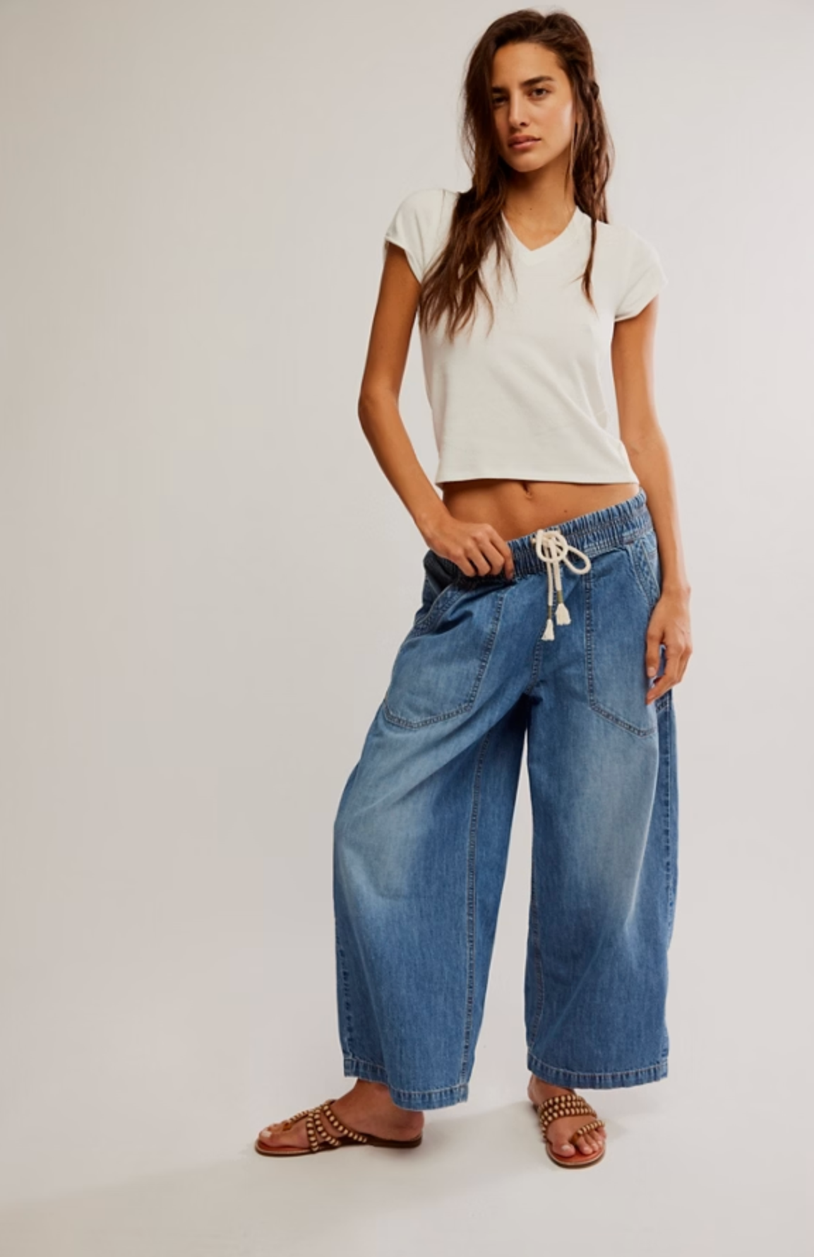 Free People | Easy Pull on Jeans