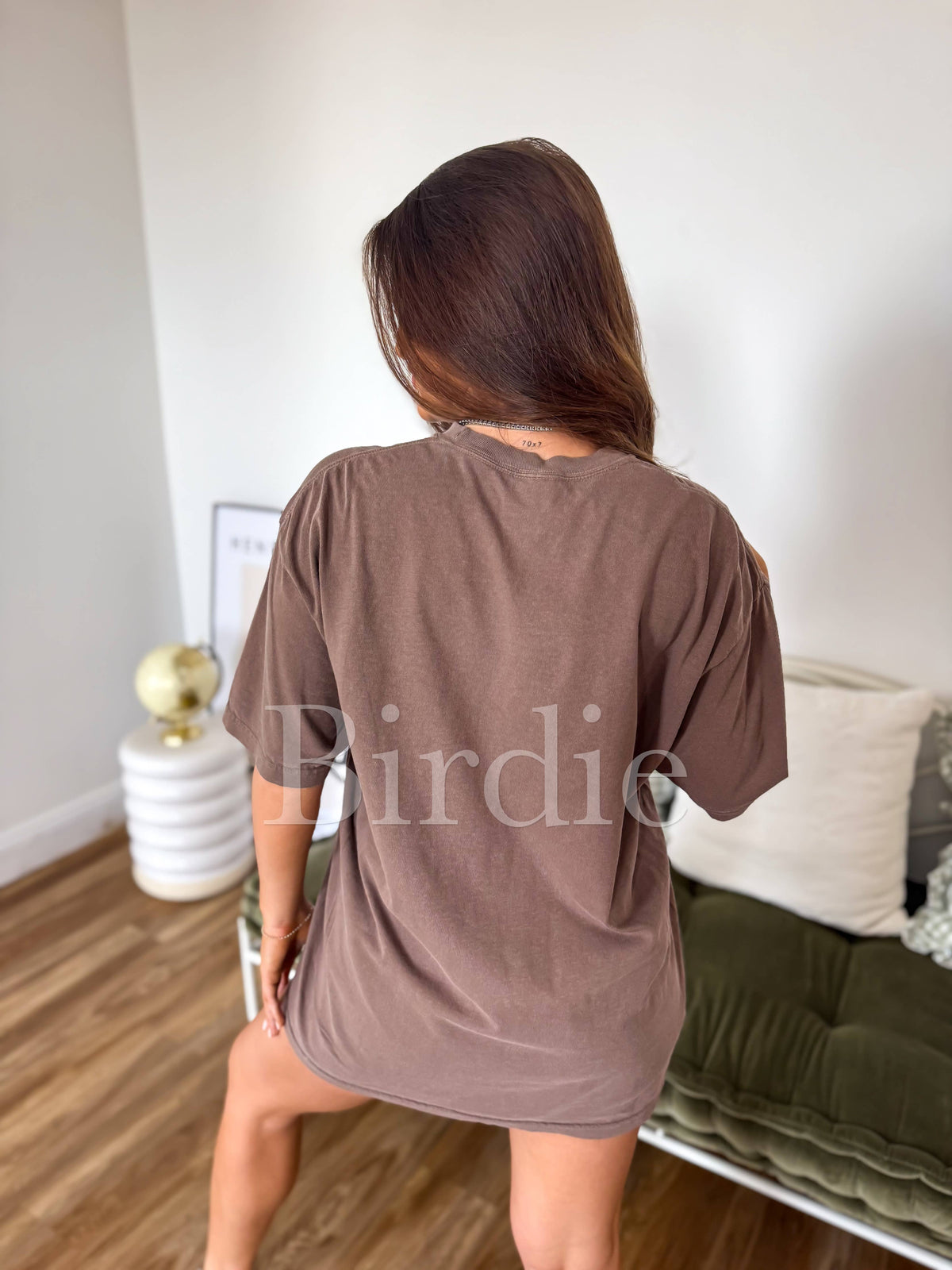 Camo God is Good Graphic Tee on Espresso
