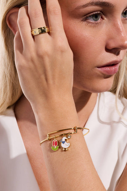 Garden Party Fidget Ring: Gold