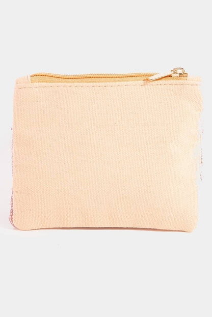 Pearl And Seeded Mom Coin Purse