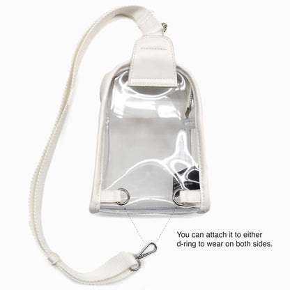 Detroit Lions Clear Mini Sling