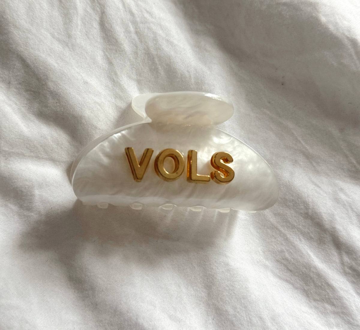 Word Claw Clip Hair Accessory
