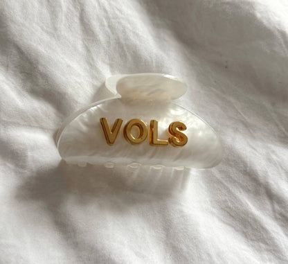 Word Claw Clip Hair Accessory