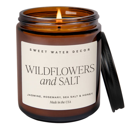Wildflowers and Salt 9 oz Soy Candle