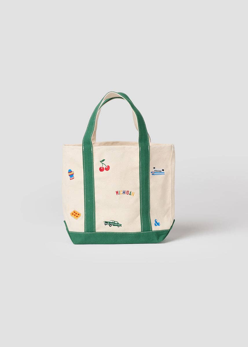 Michigan Icons Small Tote
