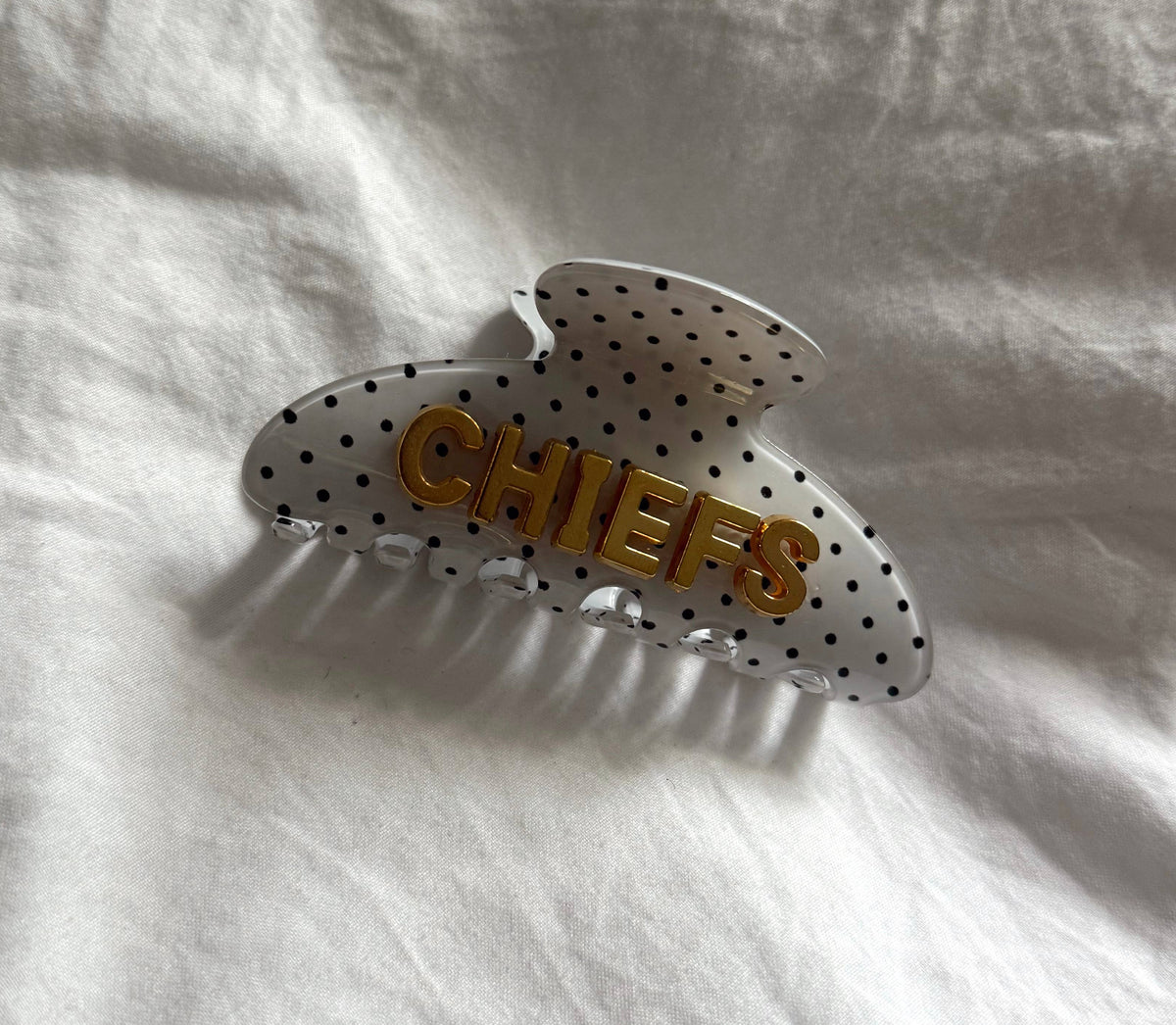 Word Claw Clip Hair Accessory