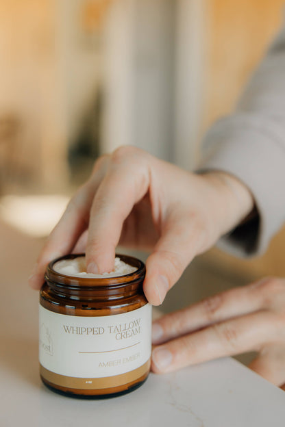 Whipped Tallow Cream - Buttered Almond: 4 oz