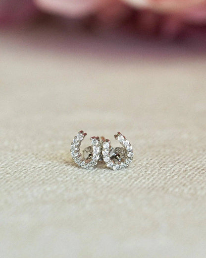 Luxe Horseshoe Earrings