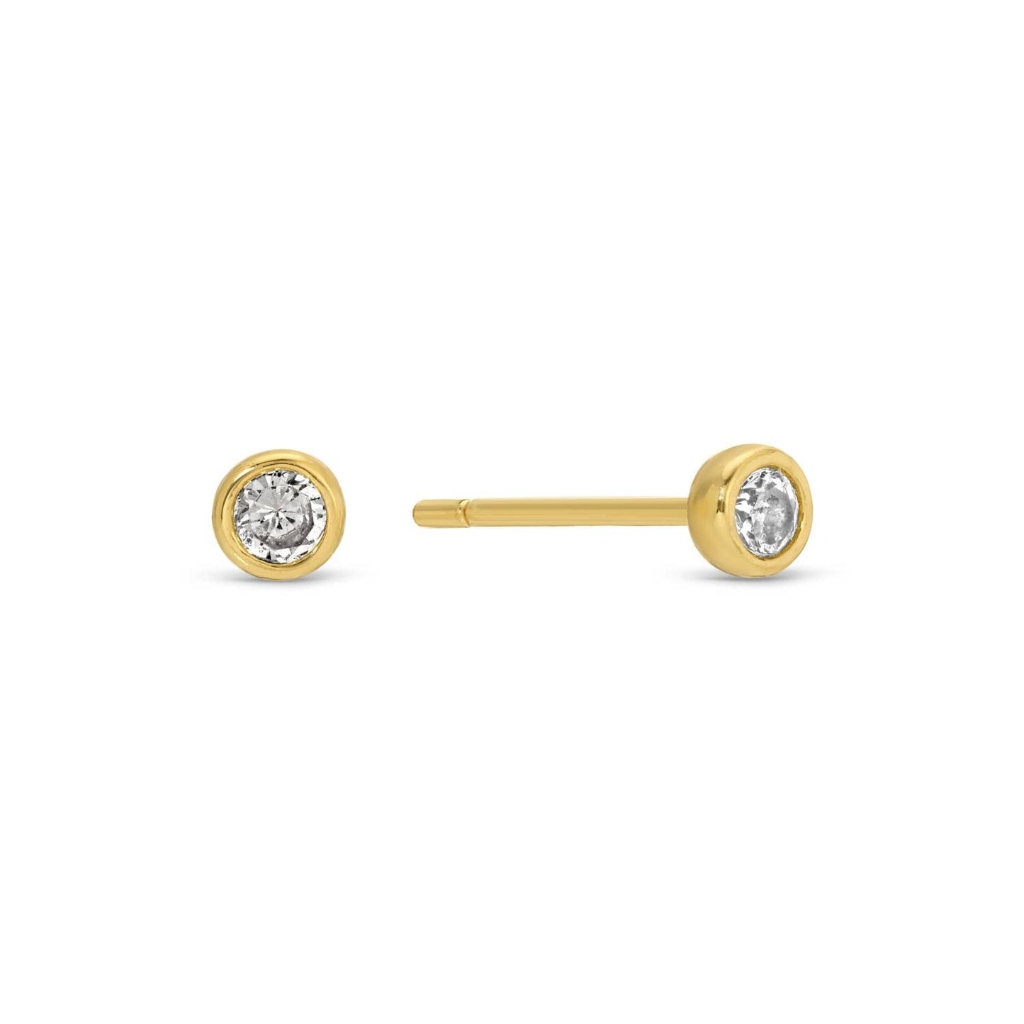 Pavé Velvet Stud Gift Set: Gold