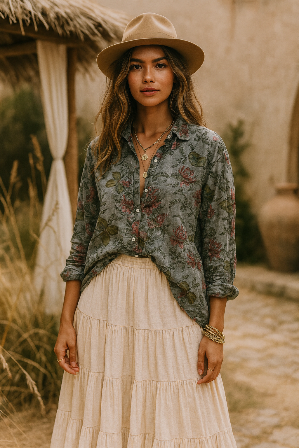 Rosewood Mirage Button-Down
